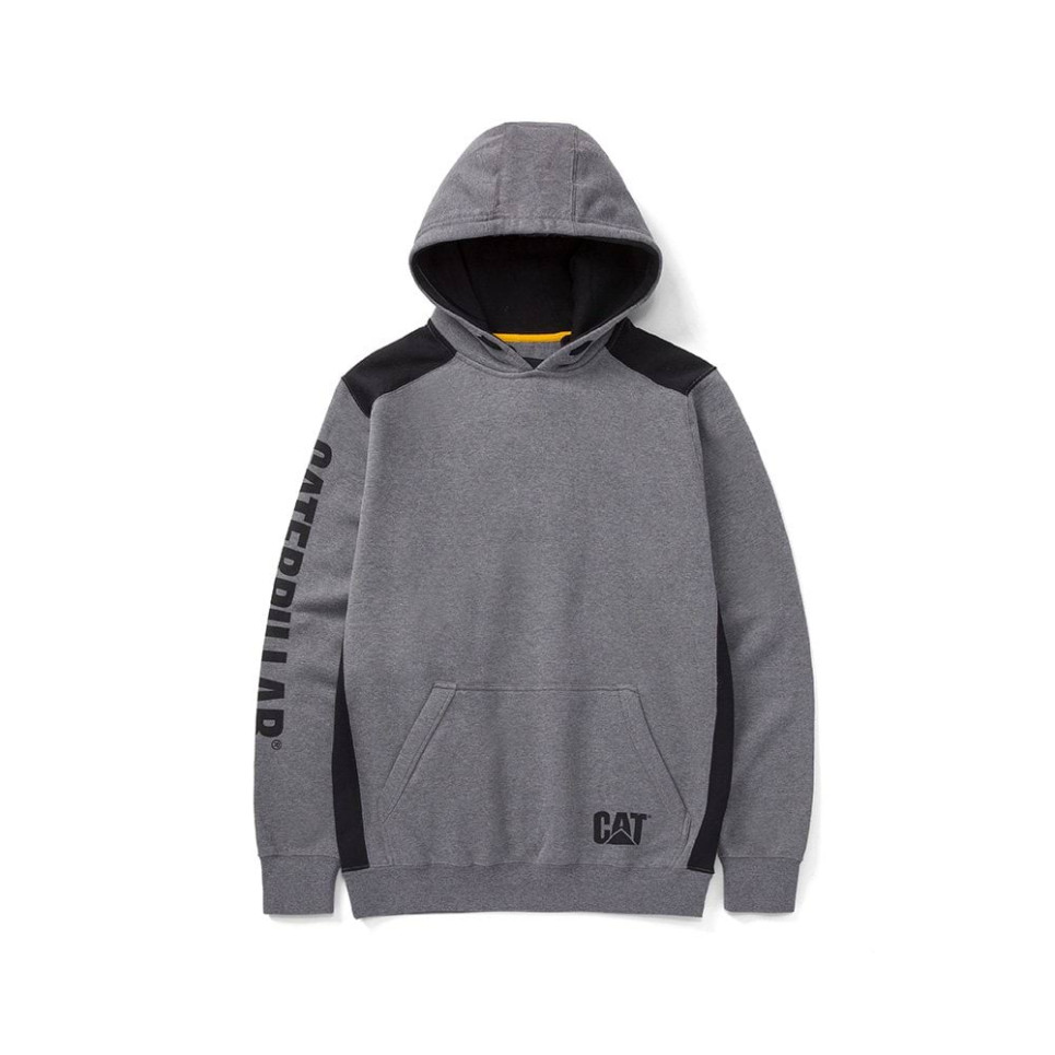 BLUZA LOGO PANEL HOODED